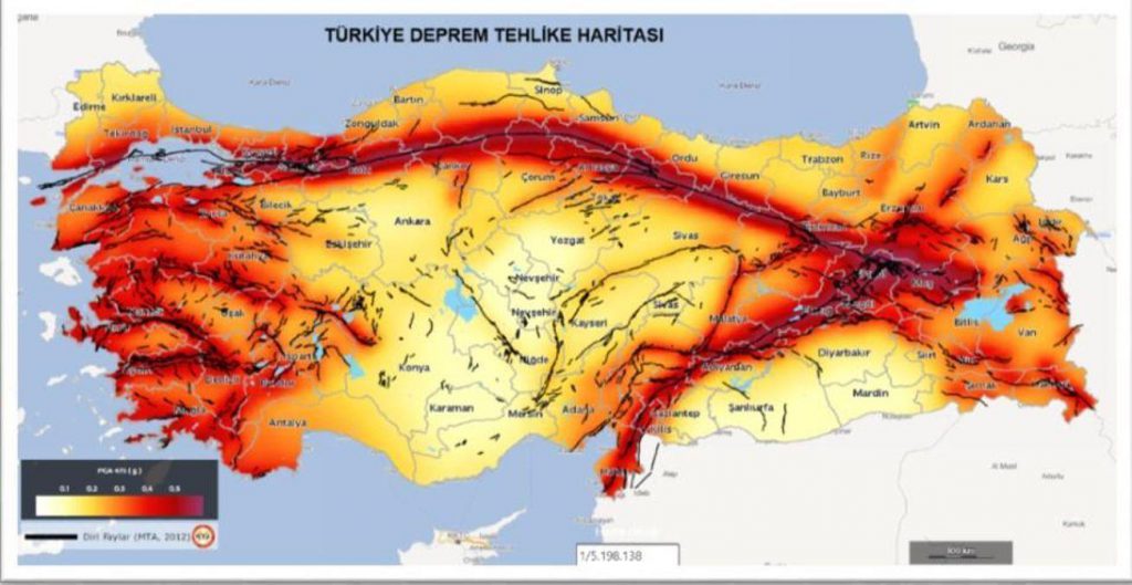 Samsun sarsıntı bölgesi mi? Samsun’da fay çizgisi var mı? Samsun’da fay çizgisi nereden geçiyor?