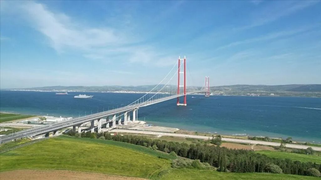 1915 Çanakkale Köprüsü, BM Avrupa Ekonomik Komisyonundan birincilik ödülü aldı