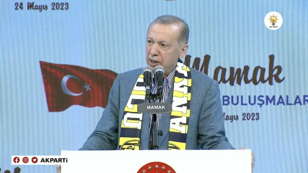 Cumhurbaşkanı Erdoğan, Mamak’taki buluşmada konuşuyor