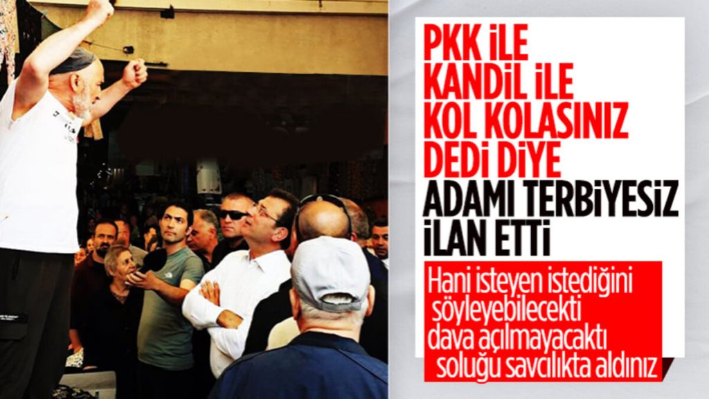 Esnafla tartışan İBB Başkanı Ekrem İmamoğlu kendini savundu: Az bile demişim