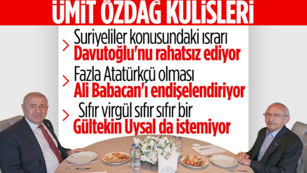 Millet İttifakı’nda Ümit Özdağ rahatsızlığı: İstenmiyor