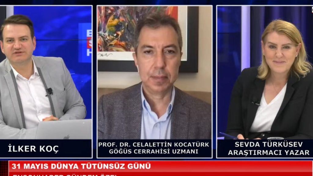 Celalettin Kocatürk ‘Dünya Tütünsüz Günü’nde Ensonhaber’de tavsiyelerde bulundu