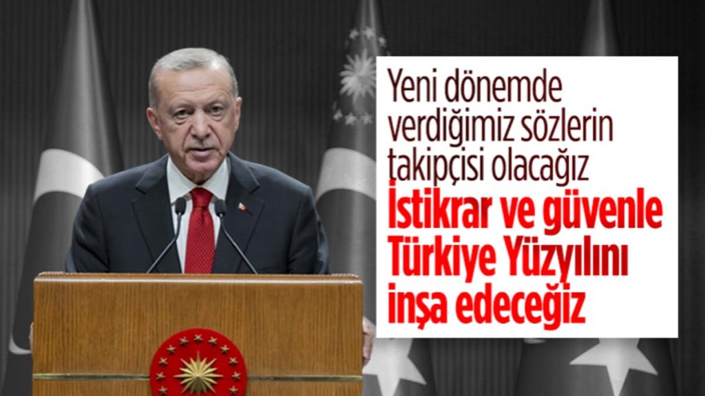 Cumhurbaşkanı Erdoğan’dan istikrar ve güven vurgusu