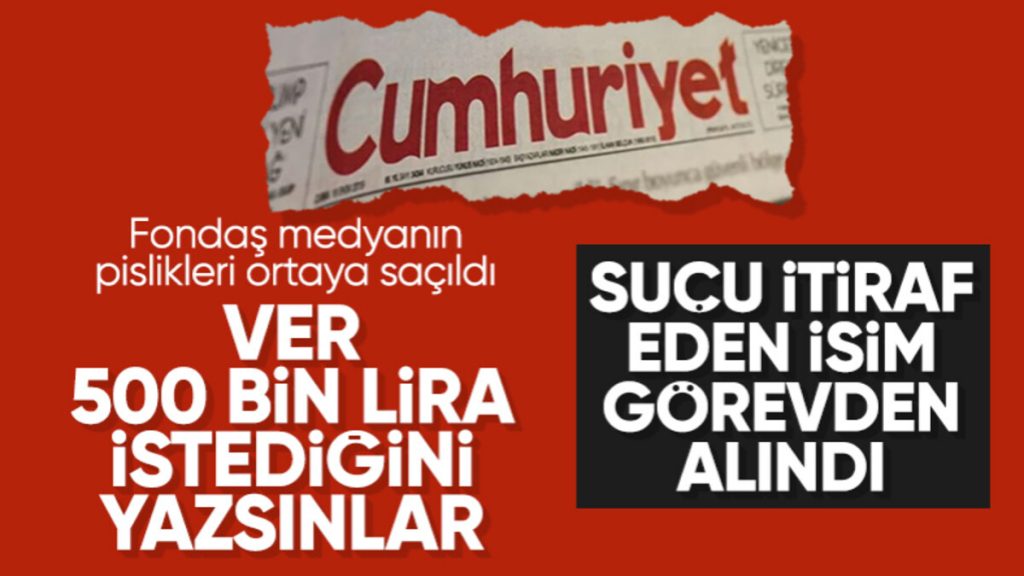 Cumhuriyet’te rüşvet krizi devam ediyor! Genel Yayın Yönetmeni Tuncay Mollaveisoğlu görevden alındı