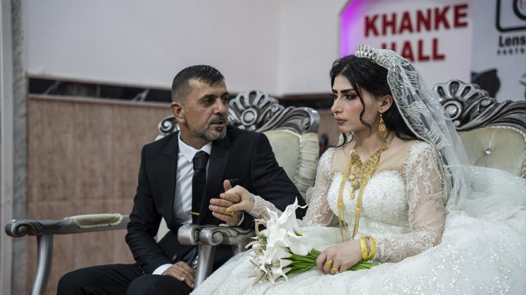 Irak’ta DEAŞ’ın esaretinden kurtulup kocasıyla yeniden evlendi