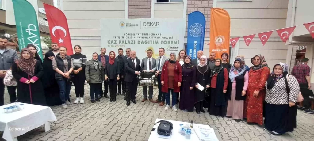 Kavak’ta kaz üretimi artırılacak