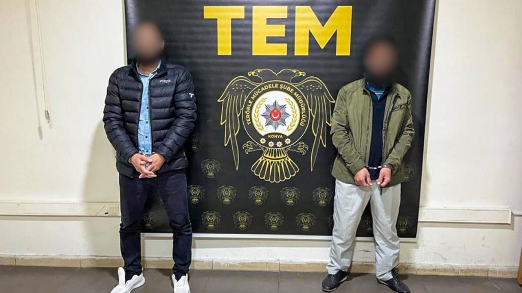 Konya’da seçim günü eylem hazırlığı yapan teröristler yakalandı