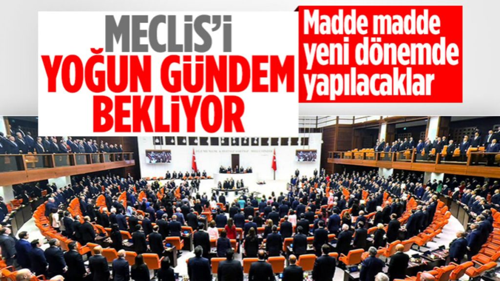 Meclis’te gündem yoğun! İlk konu ekonomi…
