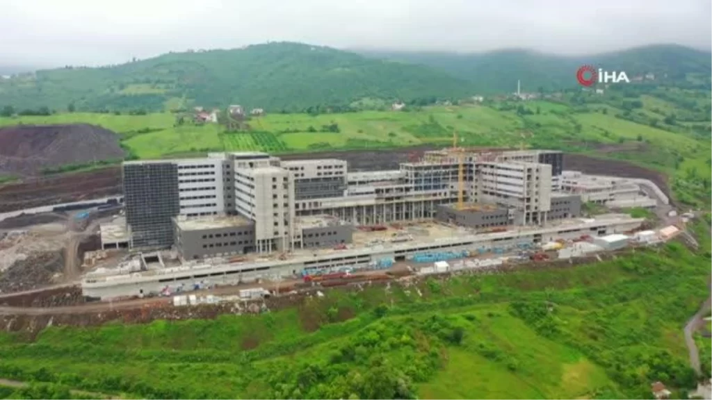Samsun Şehir Hastanesi Yıl Sonunda Sağlık Bakanlığı’na Teslim Edilecek