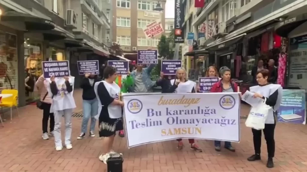 Samsun SOL Feminist Hareket, kadınları tek adam rejimine karşı sandıklara çağırdı