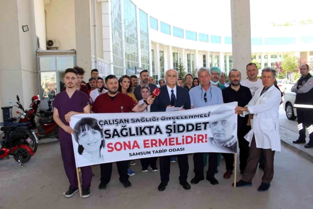 Samsun Tabip Odası, doktorun darp edilmesine tepki gösterdi