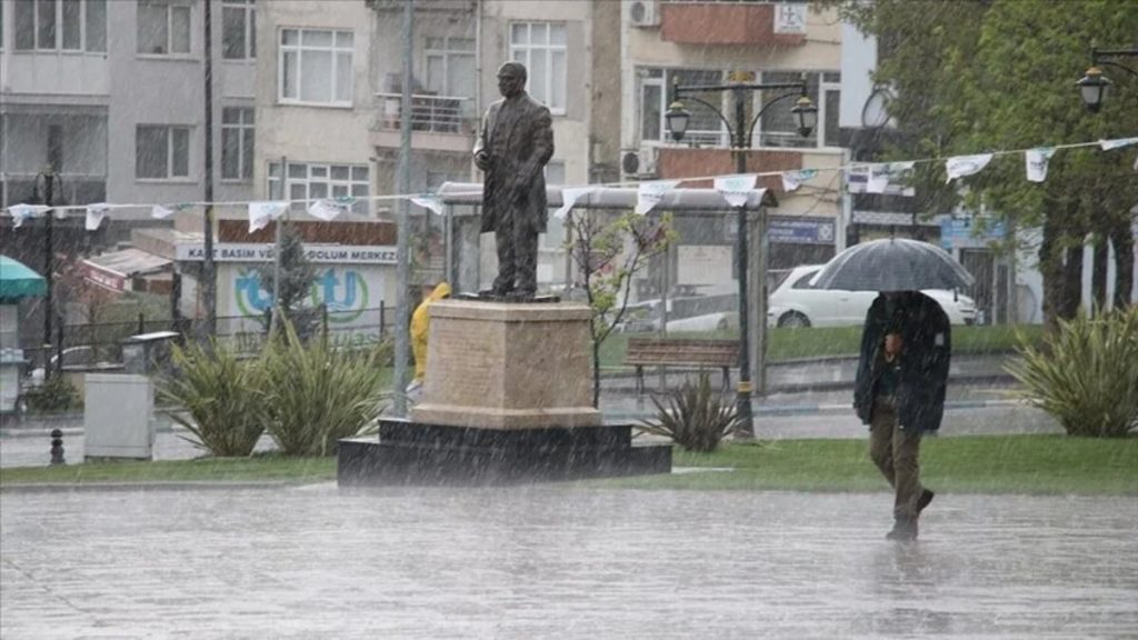 Tekirdağ ve 5 il için sağanak uyarısı