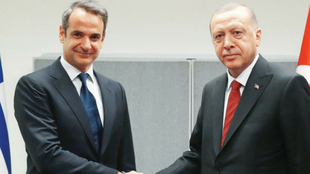 Cumhurbaşkanı Erdoğan, Yunanistan Başbakanı Miçotakis’le görüştü