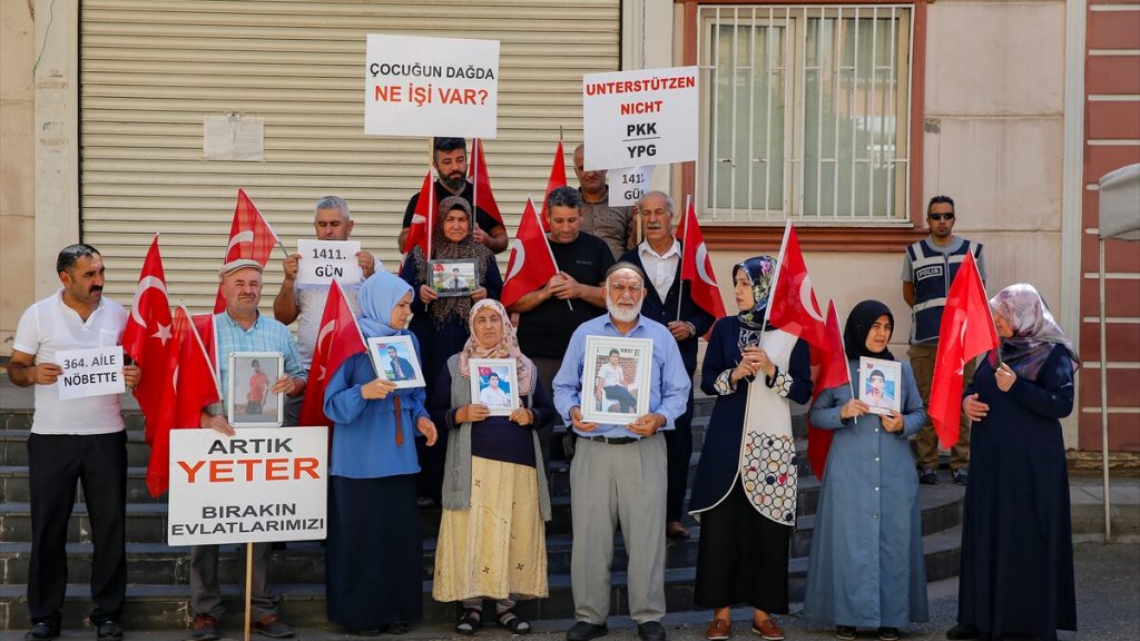 Diyarbakır’da evlat nöbetindeki aile sayısı 364 oldu