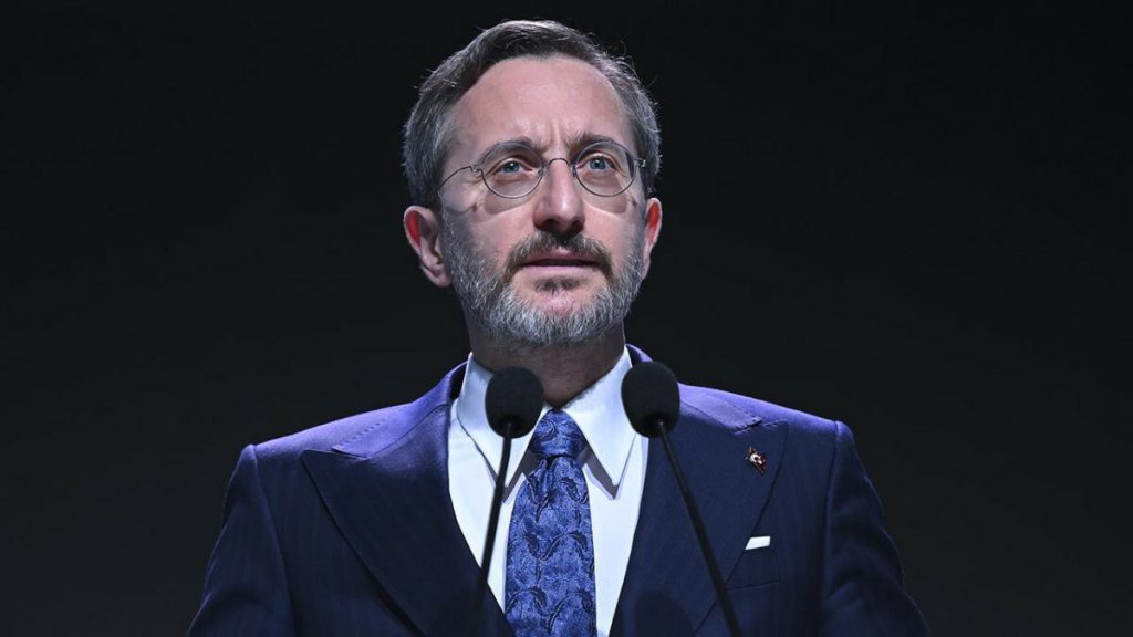 Fahrettin Altun, şehit öğretmen Necmettin Yılmaz’ı andı