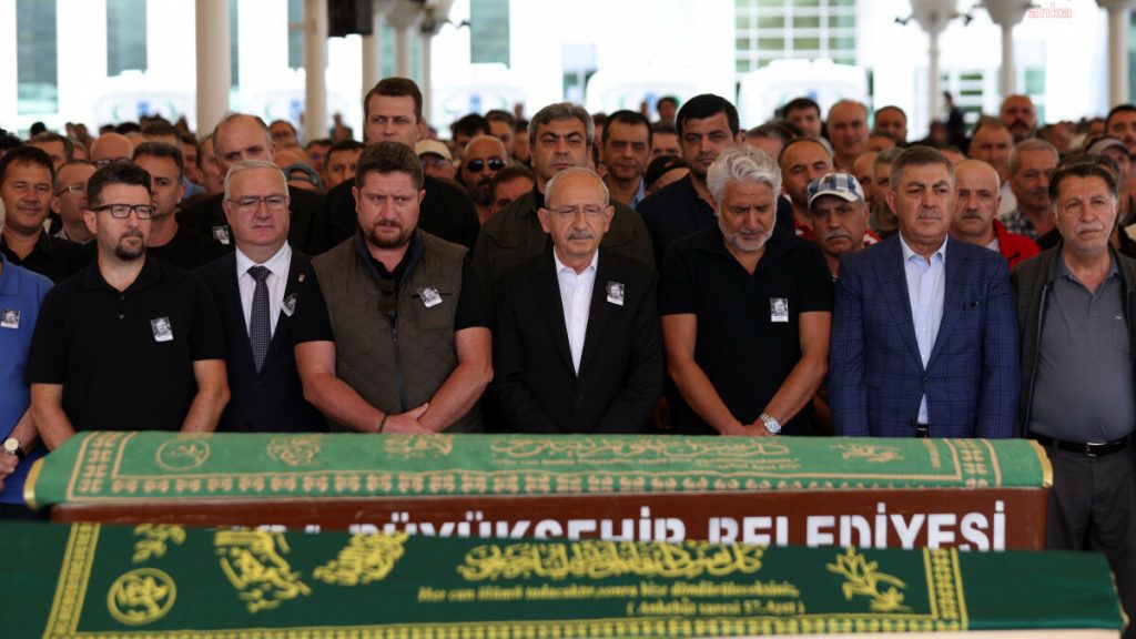 Kemal Kılıçdaroğlu, Tuncer Dönmez’in cenazesine katıldı
