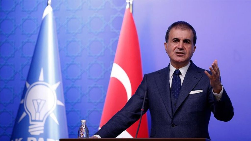 Ömer Çelik: Fransa’daki olayların Türkiye’de de yaşanacağı iddiası kötü niyetlidir