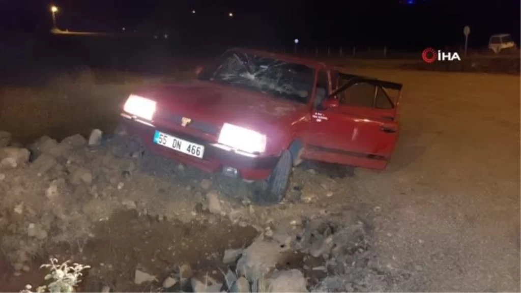 Samsun’da otomobil yayaya çarptı: 1 yaralı