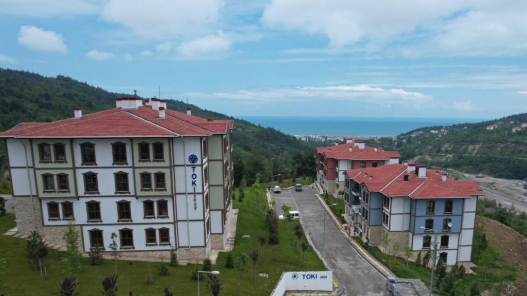 Selin izleri silindi: Kastamonu TOKİ evleri tamamlandı
