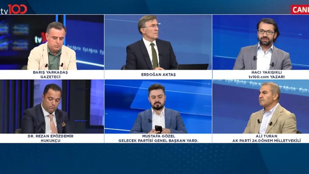 Barış Yarkadaş ile Gelecek Partili Mustafa Gözel’in canlı yayın tartışması